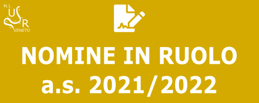 Nomine in ruolo 2021/2022