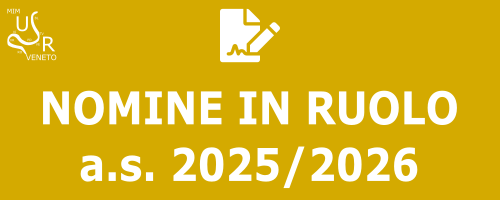 Nomine in ruolo 25-26